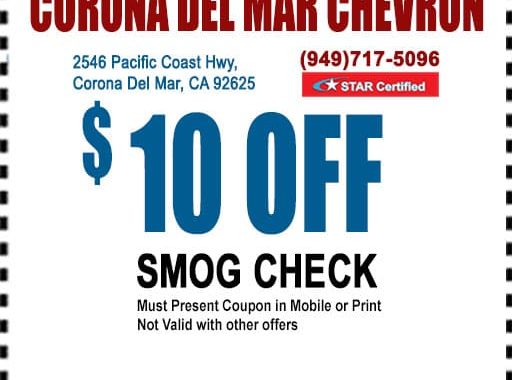 Corona-Del-Mar-Corona-Del-Mar-Chevron-Service-Station Coupon