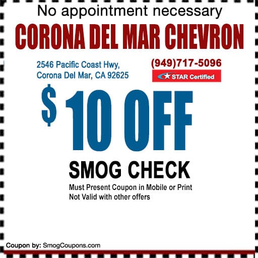 Smog Check Coupon